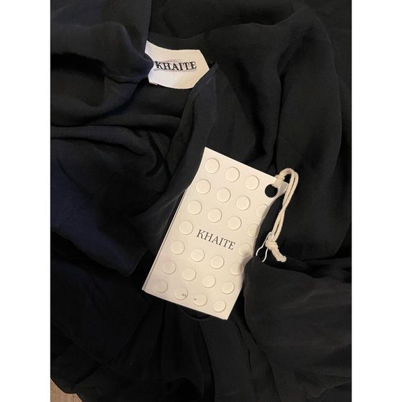 KHAITE The Rami Dress In black - Picture 10 of 11